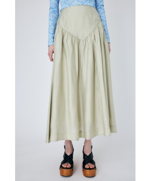 MOUSSY（マウジー）の「FLUFFY GATHER スカート（スカート）」 - WEAR