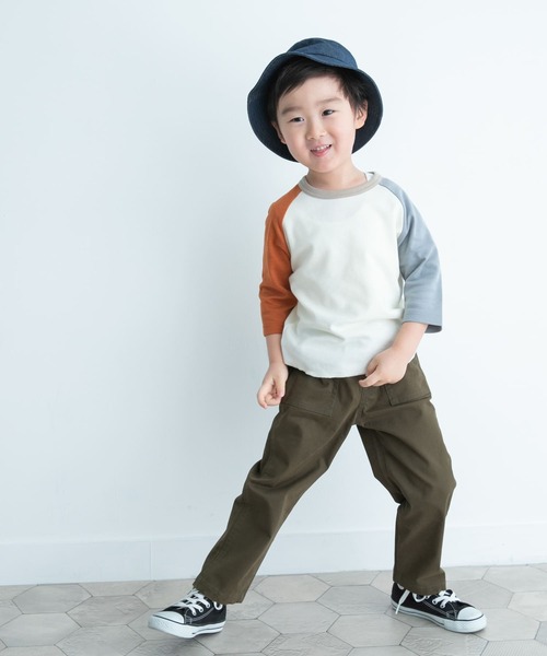 URBAN RESEARCH DOORS（アーバンリサーチドアーズ）の「7分袖クレイジーカラーポンチTシャツ(KIDS)（Tシャツ/カットソー・キッズ・オレンジ系その他/ブラック系その他・120/135/105/150）」の16枚目の写真