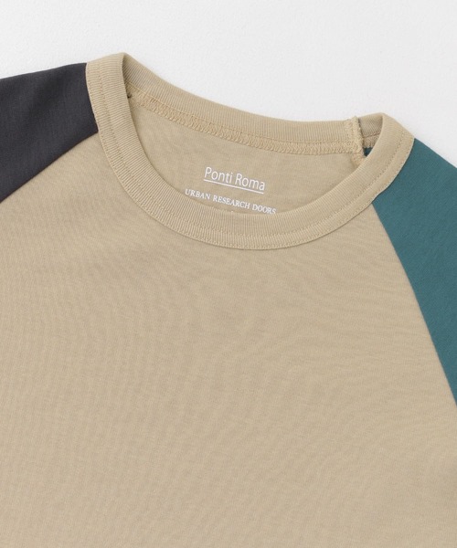 URBAN RESEARCH DOORS（アーバンリサーチドアーズ）の「7分袖クレイジーカラーポンチTシャツ(KIDS)（Tシャツ/カットソー・キッズ・オレンジ系その他/ブラック系その他・120/135/105/150）」の21枚目の写真