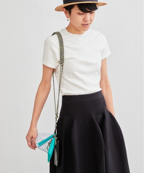 BIRTHDAY BAR（バースデイバー）の「パラコード編み込み スマホショルダーストラップ（スマホグッズ・レディース・ブラック/カーキ/ターコイズブルー/オレンジ・フリー）」の9枚目の写真