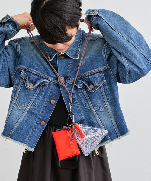 BIRTHDAY BAR（バースデイバー）の「パラコード編み込み スマホショルダーストラップ（スマホグッズ・レディース・ブラック/カーキ/ターコイズブルー/オレンジ・フリー）」の7枚目の写真