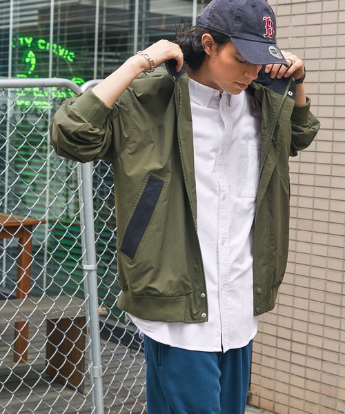 BARK MANHATTAN（バークマンハッタン）の「ビックシルエットオックスフォードボタンダウン半袖シャツ（シャツ/ブラウス・メンズ・ホワイト/グリーン系/ブラック系/ネイビー系/グレー系・L/M）」の18枚目の写真