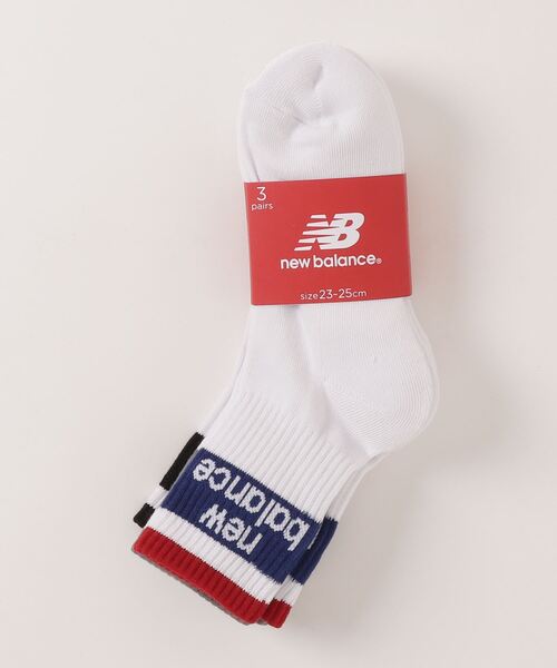 NEW BALANCE（ニューバランス）の「ライン3Pソックス（ソックス/靴下・メンズ・その他1・MEDIUM/LARGE/X-LARGE）」の4枚目の写真
