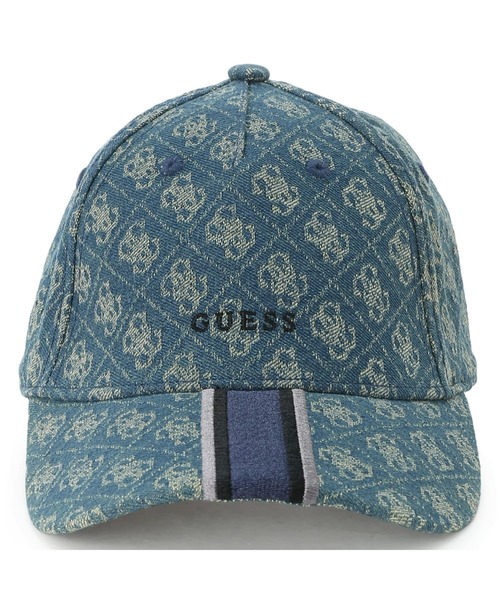 Guess(ゲス)の「STRAVE Baseball Cap(キャップ・メンズ・ブルー・ONE SIZE)」の5枚目の写真