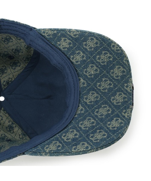Guess(ゲス)の「STRAVE Baseball Cap(キャップ・メンズ・ブルー・ONE SIZE)」の4枚目の写真