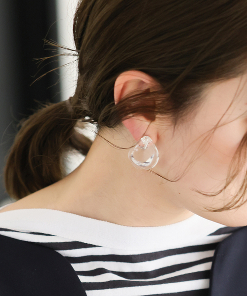箱あり レム Lemme. Bubble Earrings ピアス Clear 箱あり レム Lemme. Bubble Earrings ピアス Clear