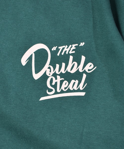 DOUBLE STEAL(ダブルスティール)の「ボーリング Tシャツ(Tシャツ/カットソー・メンズ・ホワイト/グレー/ダークグリーン/ブラック・MEDIUM/LARGE/X-LARGE/XX-LARGE)」の8枚目の写真