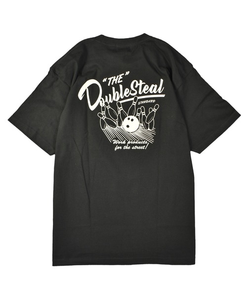 DOUBLE STEAL(ダブルスティール)の「ボーリング Tシャツ(Tシャツ/カットソー・メンズ・ホワイト/グレー/ダークグリーン/ブラック・MEDIUM/LARGE/X-LARGE/XX-LARGE)」の17枚目の写真