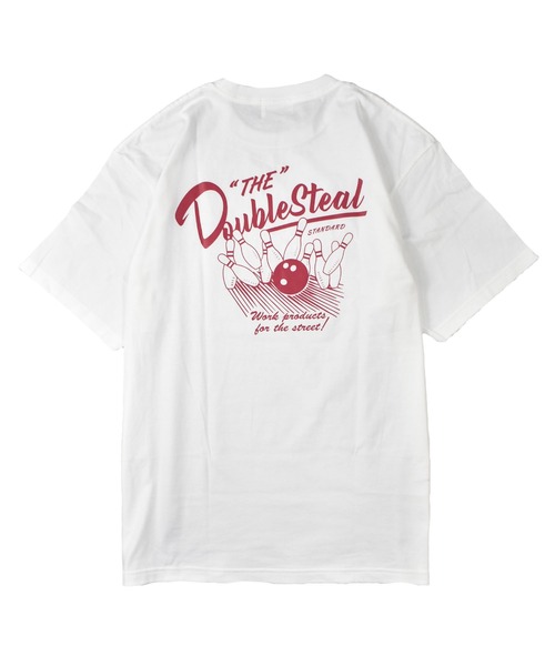 DOUBLE STEAL(ダブルスティール)の「ボーリング Tシャツ(Tシャツ/カットソー・メンズ・ホワイト/グレー/ダークグリーン/ブラック・MEDIUM/LARGE/X-LARGE/XX-LARGE)」の21枚目の写真
