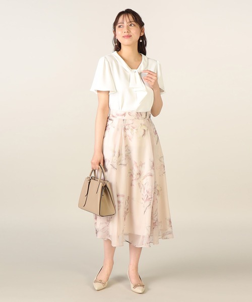 LAISSE PASSE（レッセパッセ）の「デザインタイブラウス（シャツ 