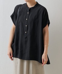 BEARDSLEY | 《ビアズリー》パール釦フレンチブラウス(シャツ/ブラウス)