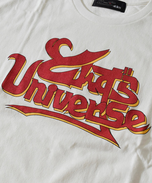 ALDIES(アールディーズ)の「Tonzura Univ. Big T / トンズラユニバースビッグT(Tシャツ/カットソー・メンズ・ブラック/ホワイト/パープル・FREE)」の13枚目の写真