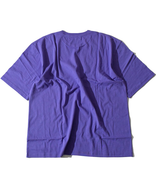 ALDIES(アールディーズ)の「Tonzura Univ. Big T / トンズラユニバースビッグT(Tシャツ/カットソー・メンズ・ブラック/ホワイト/パープル・FREE)」の10枚目の写真