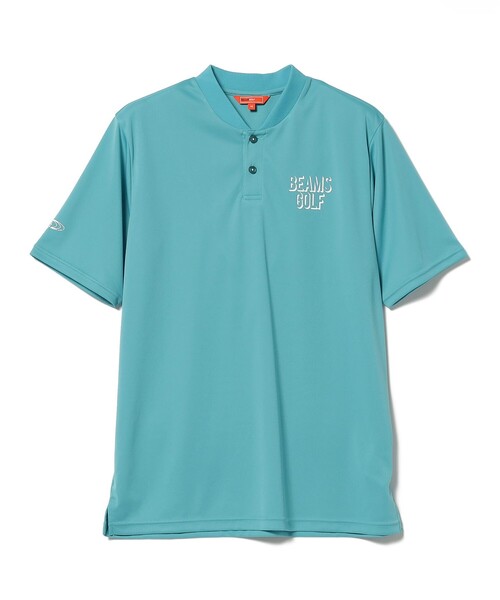 BEAMS GOLF ORANGE LABEL / シャドーロゴ ブレードカラーポロシャツ