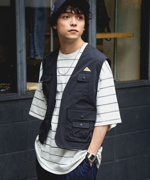 KELTY(ケルティ)の「【KELTY/ケルティ】マルチポケット/ミリタリーフィッシングベスト(ベスト・メンズ・ブラック/ブラウン・ONE SIZE)」の9枚目の写真