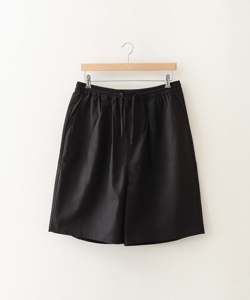 ZIP FIVE（ジップファイブ）の「【ZIP FIVE】コットンリネンライク イージーショートパンツ/イージーショーツ（その他パンツ・レディース・ブラック/ネイビー/ブラウン/アイボリー/オリーブ・SMALL/X-LARGE/LARGE/MEDIUM）」の3枚目の写真