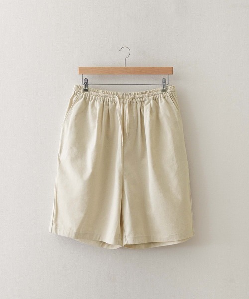 ZIP FIVE（ジップファイブ）の「【ZIP FIVE】コットンリネンライク イージーショートパンツ/イージーショーツ（その他パンツ・レディース・ブラック/ネイビー/ブラウン/アイボリー/オリーブ・SMALL/X-LARGE/LARGE/MEDIUM）」の14枚目の写真