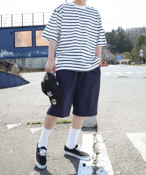 ZIP FIVE（ジップファイブ）の「【ZIP FIVE】コットンリネンライク イージーショートパンツ/イージーショーツ（その他パンツ・レディース・ブラック/ネイビー/ブラウン/アイボリー/オリーブ・SMALL/X-LARGE/LARGE/MEDIUM）」の18枚目の写真