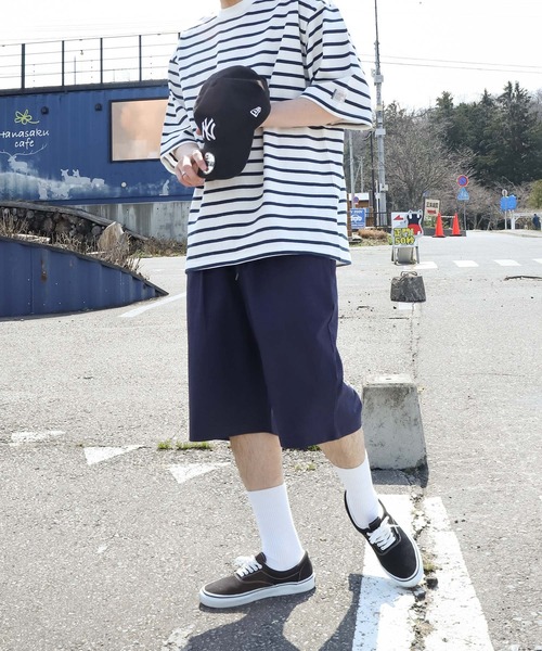 ZIP FIVE（ジップファイブ）の「【ZIP FIVE】コットンリネンライク イージーショートパンツ/イージーショーツ（その他パンツ・レディース・ブラック/ネイビー/ブラウン/アイボリー/オリーブ・SMALL/X-LARGE/LARGE/MEDIUM）」の16枚目の写真