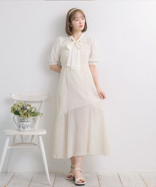 【美品✨】定価30,000円❤️エムプルミエ✨サイズ32P✨洗えるワンピース セール】ワッシャーキャミワンピース（ワンピース）｜emi+