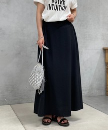un dix cors | リネン混フレアスカート(スカート)