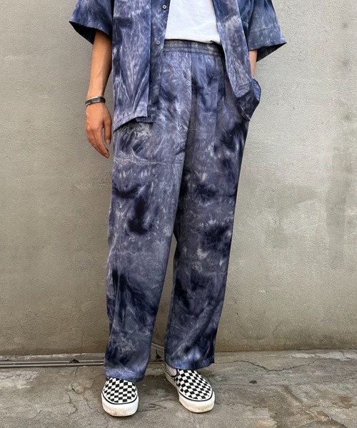 CIAOPANIC(チャオパニック)の「グラデーションイージーパンツ(その他パンツ・メンズ・グレー/ブルー・MEDIUM/LARGE)」の1枚目の写真