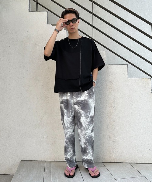 CIAOPANIC(チャオパニック)の「グラデーションイージーパンツ(その他パンツ・メンズ・グレー/ブルー・MEDIUM/LARGE)」の11枚目の写真