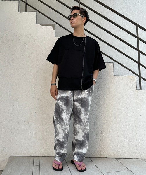 CIAOPANIC(チャオパニック)の「グラデーションイージーパンツ(その他パンツ・メンズ・グレー/ブルー・MEDIUM/LARGE)」の12枚目の写真