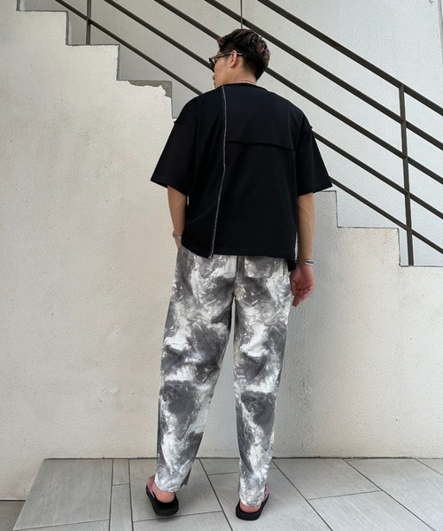 CIAOPANIC(チャオパニック)の「グラデーションイージーパンツ(その他パンツ・メンズ・グレー/ブルー・MEDIUM/LARGE)」の14枚目の写真