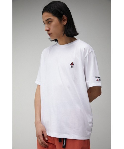 SUNBEAMS CAMPERS(サンビームズキャンパーズ)の「【SUNBEAMS CAMPERS】ONE POINT LOGO Tシャツ/ワンポイントロゴTシャツ(Tシャツ/カットソー・メンズ・オレンジ系その他/ブラック/カーキ/ホワイト・LARGE/MEDIUM)」の10枚目の写真