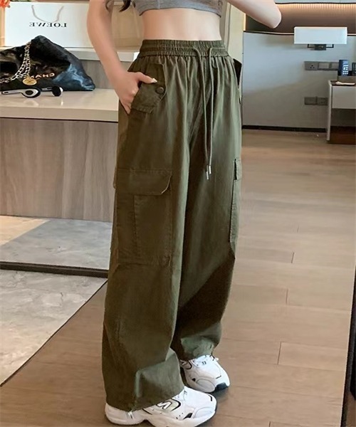 FREE STYLISTS(フリー スタイリスト)の「2way カーゴパンツ(カーゴパンツ・レディース・ブラック/カーキ/ピンク・2XL/L/M/XL/XS/S)」の11枚目の写真