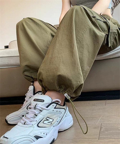 FREE STYLISTS(フリー スタイリスト)の「2way カーゴパンツ(カーゴパンツ・レディース・ブラック/カーキ/ピンク・2XL/L/M/XL/XS/S)」の19枚目の写真