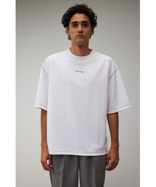 AZUL by moussy（アズールバイマウジー）の「CATCH SOME RAYS Tシャツ/キャッチサムレイズT（Tシャツ/カットソー・メンズ・ライトグレー/ベージュ/ブラック/ホワイト/サックスブルー・FREE）」の9枚目の写真