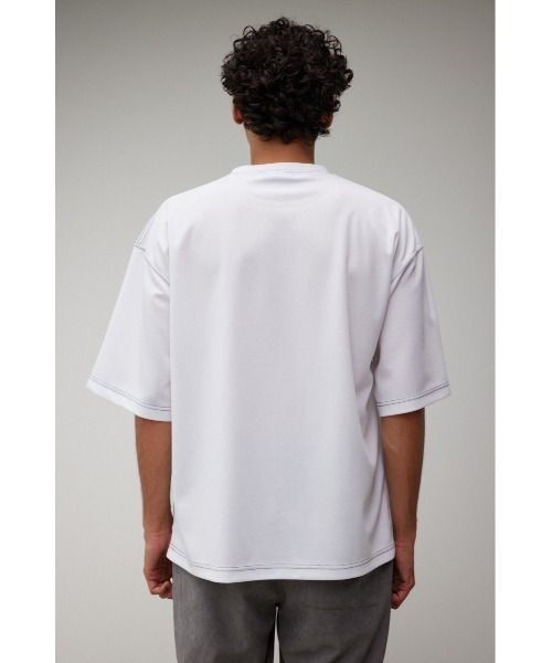 AZUL by moussy（アズールバイマウジー）の「CATCH SOME RAYS Tシャツ/キャッチサムレイズT（Tシャツ/カットソー・メンズ・ライトグレー/ベージュ/ブラック/ホワイト/サックスブルー・FREE）」の11枚目の写真