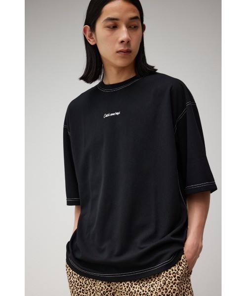 AZUL by moussy（アズールバイマウジー）の「CATCH SOME RAYS Tシャツ/キャッチサムレイズT（Tシャツ/カットソー・メンズ・ライトグレー/ベージュ/ブラック/ホワイト/サックスブルー・FREE）」の17枚目の写真