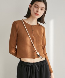 ROPE' PICNIC | ショートレングスラメカーディガン(カーディガン/ボレロ)