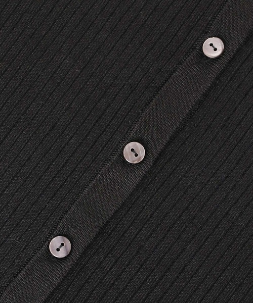 ROPE' PICNIC（ロペピクニック）の「ショートレングスラメカーディガン（カーディガン/ボレロ・レディース・ブラウン系その他2/ブラック・38）」の11枚目の写真