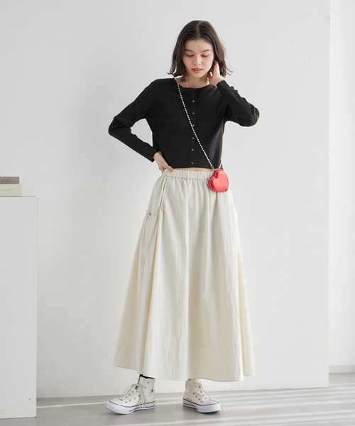 ROPE' PICNIC（ロペピクニック）の「ショートレングスラメカーディガン（カーディガン/ボレロ・レディース・ブラウン系その他2/ブラック・38）」の21枚目の写真