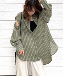 Q | 2wayシャツ(シャツ/ブラウス)