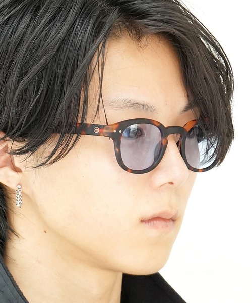 IZIPIZI(イジピジ)の「IZIPIZI イジピジ SUN LIGHT COLOR #C SQUARE(メガネ・メンズ・ブラウン/ブラック/ベージュ・FREE)」の11枚目の写真