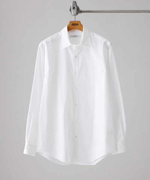 JOURNAL STANDARD(ジャーナルスタンダード)の「オフィサー シャツ(シャツ/ブラウス・メンズ・ホワイト・SMALL/MEDIUM/LARGE)」の1枚目の写真
