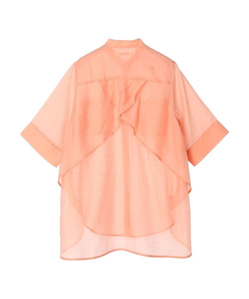 AMERICAN HOLIC（アメリカンホリック）の「シアーバックフレアWポケットシャツチュニック（シャツ/ブラウス・レディース・ネイビー/ピンク/グリーン/アイボリー/ブルー系その他4・M/L）」の21枚目の写真