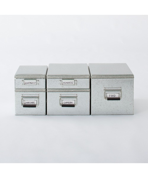 無印良品⭐︎収納セット トタンボックス 小 高さ8．5cmタイプ（収納グッズ）｜無印