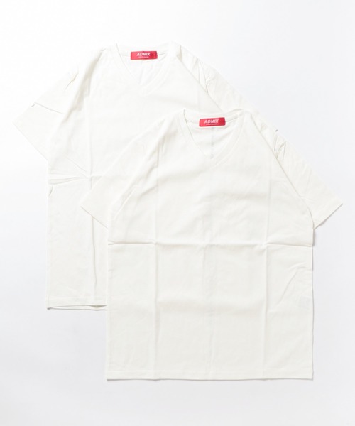 sunny branch(サニーブランチ)の「★2PAC SET★ VネックTシャツ(Tシャツ/カットソー・レディース・ブラック/ホワイト・MEDIUM/LARGE)」の5枚目の写真