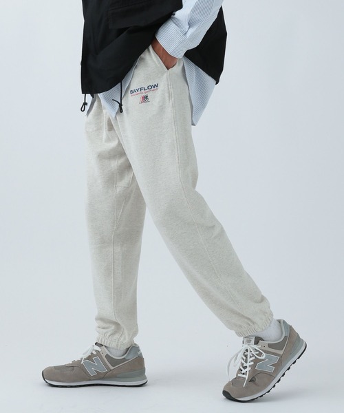 BAYFLOW(ベイフロー)の「スポーティスウェットパンツ(スウェットパンツ・メンズ・ブラック/オフホワイト・MEDIUM/LARGE)」の16枚目の写真