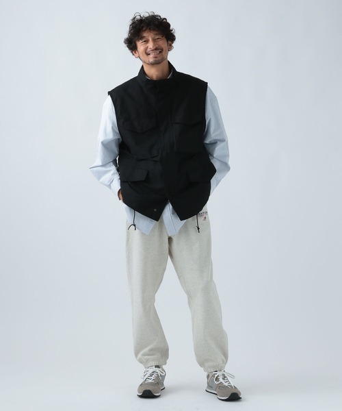 BAYFLOW(ベイフロー)の「スポーティスウェットパンツ(スウェットパンツ・メンズ・ブラック/オフホワイト・MEDIUM/LARGE)」の17枚目の写真