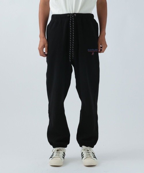 BAYFLOW(ベイフロー)の「スポーティスウェットパンツ(スウェットパンツ・メンズ・ブラック/オフホワイト・MEDIUM/LARGE)」の20枚目の写真