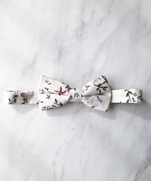 TIMELESS&THREE（タイムレスアンドスリー）の「フラワープリントボウタイ(KIDS）（蝶ネクタイ）」