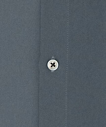 ★新品タグ付★ LE GLAZIK ジョーゼット ボタンダウンシャツ 濃紺 LE GLAZIK(ルグラジック) ジョーゼット ボタンダウンシャツ