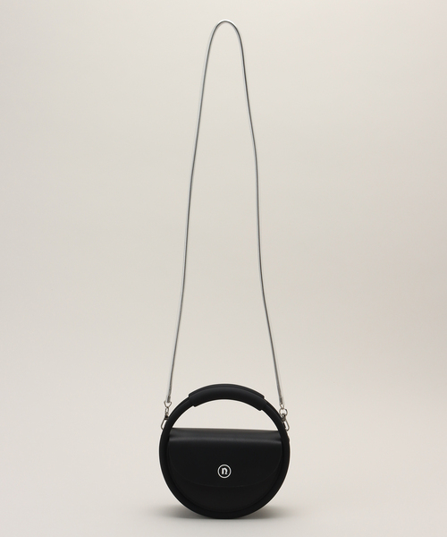 NaNa-NaNa（ナナナナ）の「【nana-nana/ナナ-ナナ】HOOP mini RECYCLED LEATHER（ハンドバッグ・レディース・ブラック・FREE）」の11枚目の写真